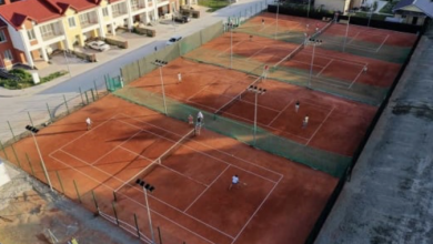Photo of Гипсовые теннисные корты